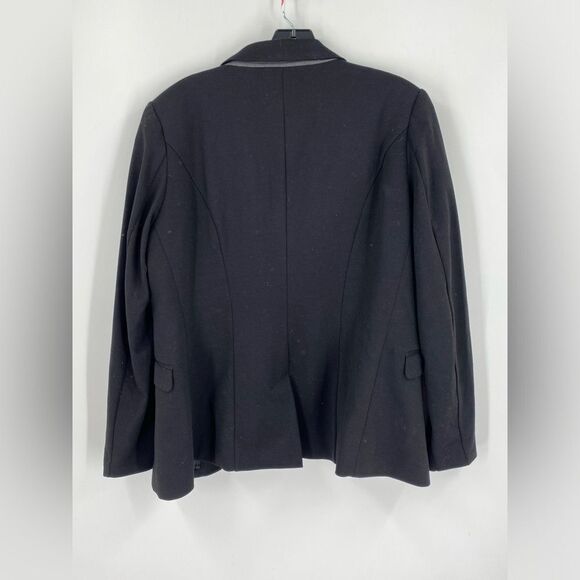 H&M Black Women’s Black Blazer Jacket size 14 - Picture 3 of 3